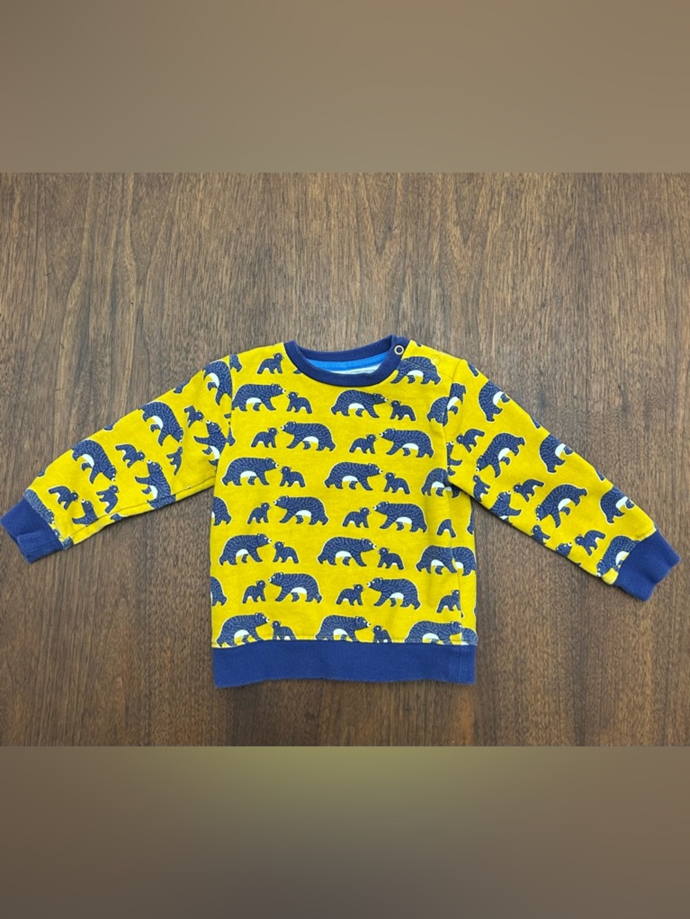 Baby Boden mama & baby bear sweatshirt 18-24m